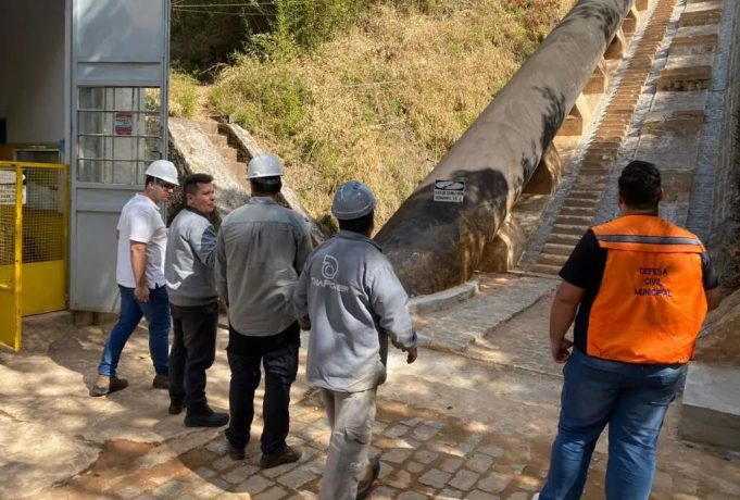 Barragens em Itaúna passam por inspeção