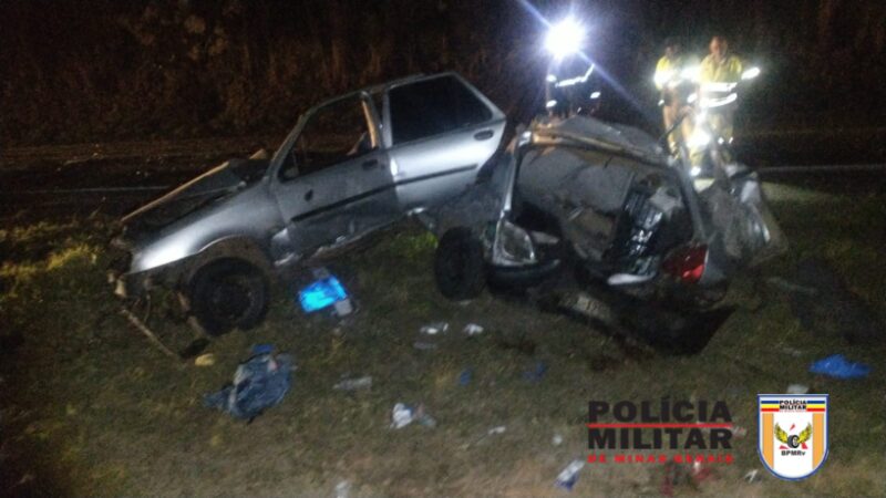Colisão entre cinco veículos deixa um homem ferido gravemente em Formiga