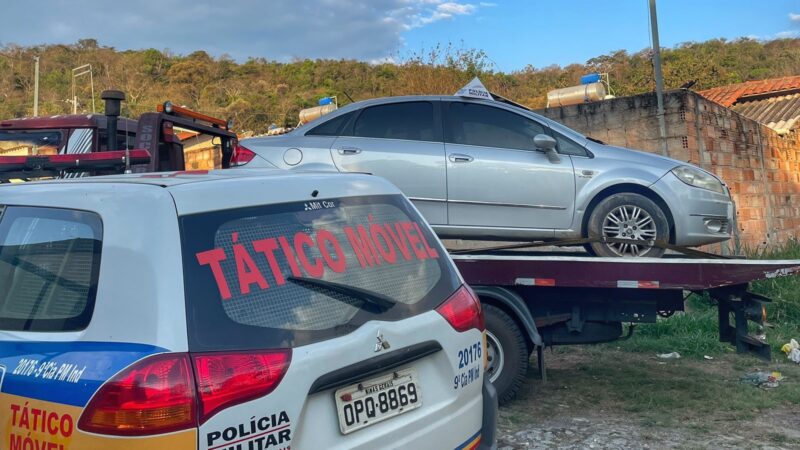 Acionada por causa de atrito comercial, Polícia Militar acaba descobrindo carro roubado