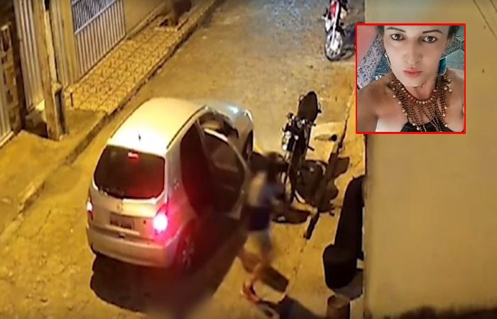Vídeo: homem invade casa e mata travesti em menos de cinco segundos e foge