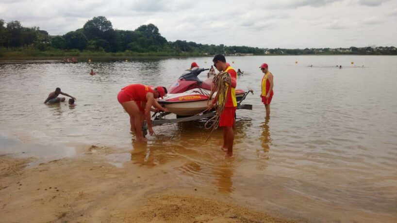 Corpo de jovem que se afogou na “prainha” de Cajuru foi localizado hoje, terça-feira