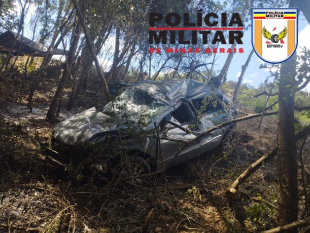 Capotamento tira a vida de jovem de 22 anos na MG 431, corpo só é encontrado no dia seguinte