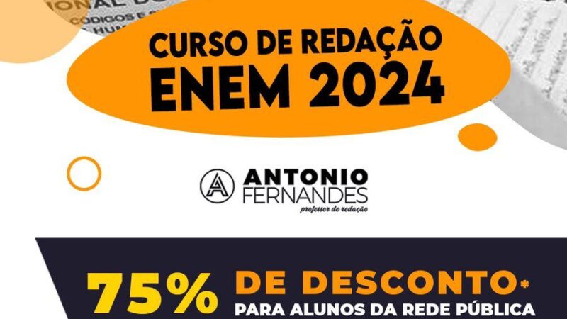 Cursinho de redação pré-Enem conta com qualidade e valores acessíveis 