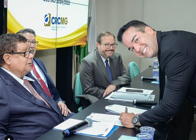 Alisson Araújo toma posse como representante da região Centro-oeste  no CRCMG