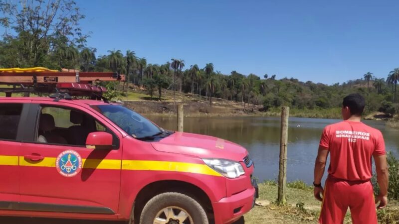 Bombeiros resgatam corpo em lagoa no povoado de Brejo Alegre
