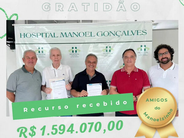 Gustavo Mitre consegue indicação de mais de R$1,5 milhão em recursos para Hospital Manoel Gonçalves