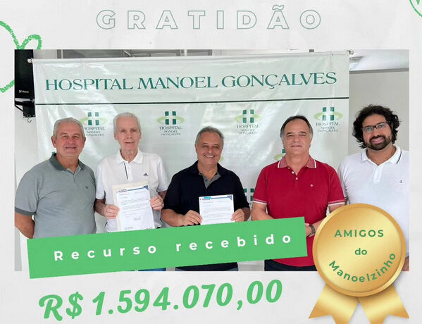 Gustavo Mitre consegue indicação de mais de R$1,5 milhão em recursos para Hospital Manoel Gonçalves