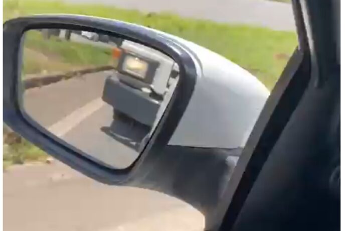 Vídeo: motorista grava momentos de desespero com a perseguição do caminhão guincho