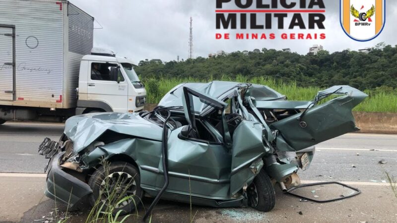 Vídeo: carros parados na rodovia MG 050 provocam engavetamento