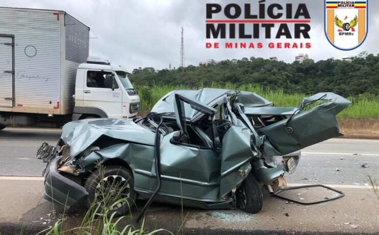 Vídeo: carros parados na rodovia MG 050 provocam engavetamento