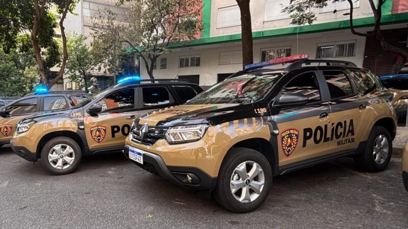 Viaturas da Polícia Militar adotam nova identidade visual com padrão internacional