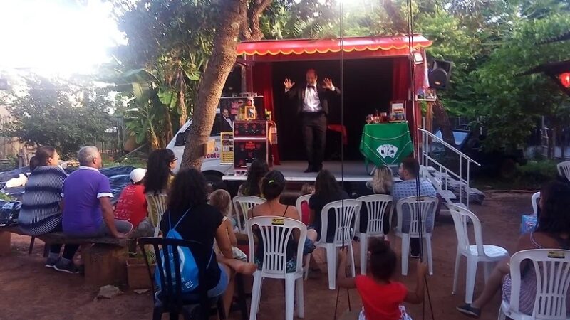 Feriado terá espetáculo gratuito de ilusionismo no Parque Ecológico Cordovil Fonseca, em Itaúna