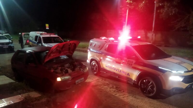 Sob efeito de cocaína e álcool motorista tenta fugir de ordem de parada na MG 431