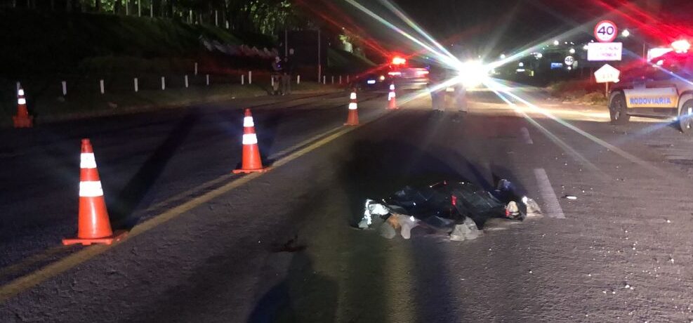 Homem é atropelado duas vezes na MG 431 e não resiste aos ferimentos e morre no local