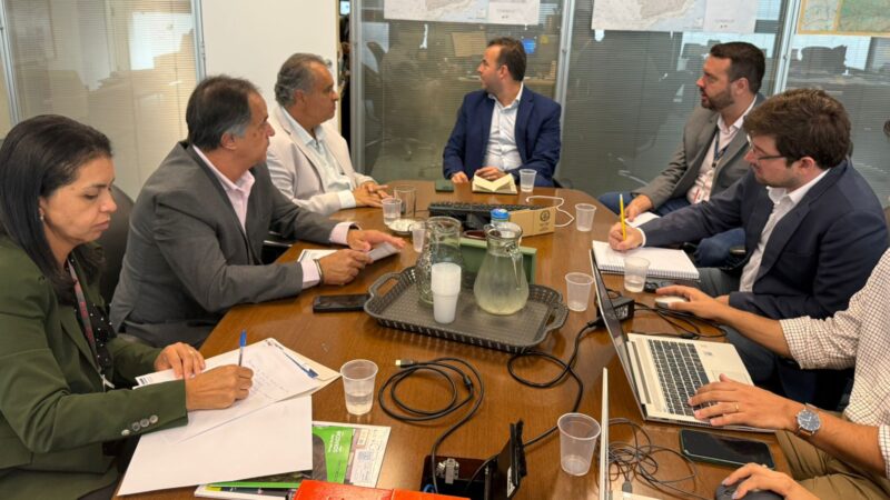 Mitre participa de reunião na Secretaria de Estado de Infraestrutura com o DER e reforça demandas de Itaúna