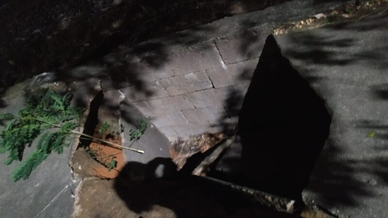 Video: passeio cede aos pés de transeunte e provoca ferimentos no bairro Leonane