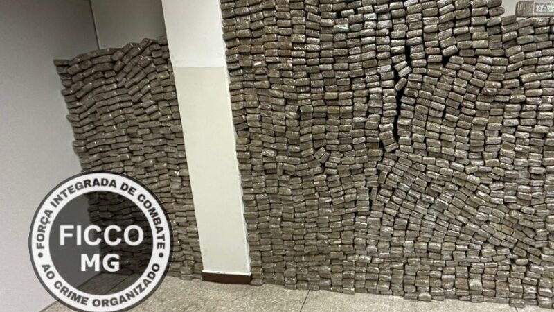 PCMG integra operação e apreende 1,7 tonelada de maconha em Pará de Minas