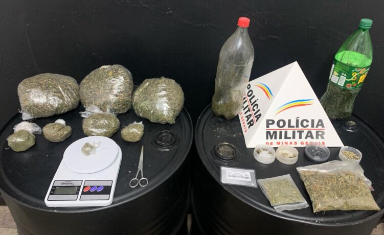 Polícia Militar apreende maconha e haxixe no bairro de Lourdes