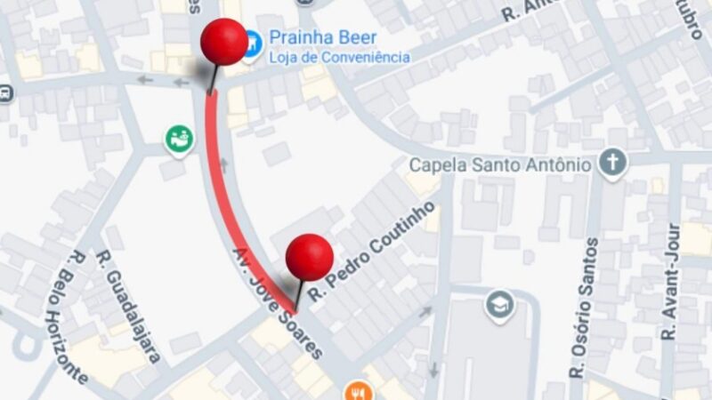Trecho da avenida Jove Soares está interditada para os preparativos da Marcha para Jesus
