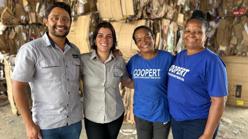 Dia Mundial da Reciclagem: parceria entre a Mineração Usiminas e a Coopert contribui com o meio ambiente e a geração de renda