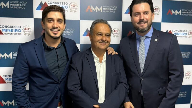 Gustavo Mitre toma posse como membro efetivo do Conselho Fiscal da Associação Mineira de Municípios