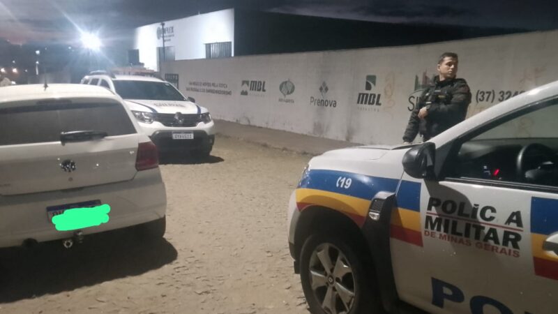 Polícia Militar recupera veículo furtado no bairro São Bento na manhã desta terça-feira