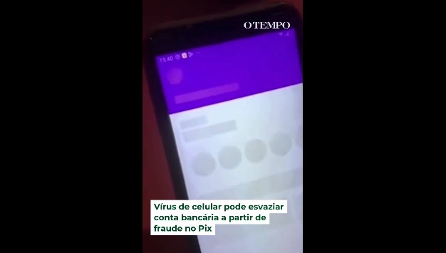 Assista como um vírus no seu celular limpa sua conta online
