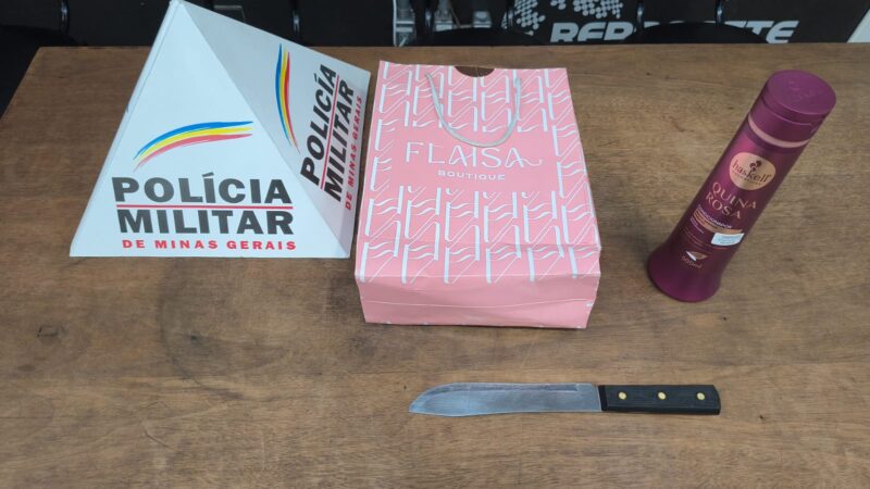 Homem é preso em flagrante, suspeito de roubo a farmácia no centro da cidade