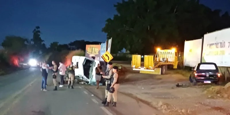 Vídeo: itaunense morre em capotamento no trevo da MGC 418, acesso a cidade Nanuque