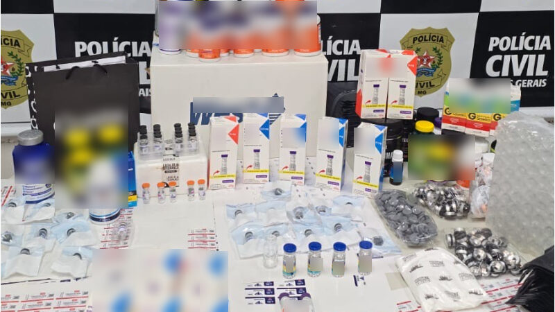 Polícia fecha laboratório clandestino de Mounjaro e prende três pessoas em BH