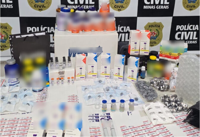 Polícia fecha laboratório clandestino de Mounjaro e prende três pessoas em BH