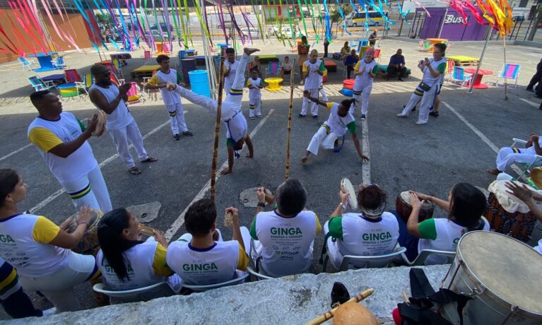 Ginga oferece aulas gratuitas de capoeira no bairro Três Marias em Itaúna