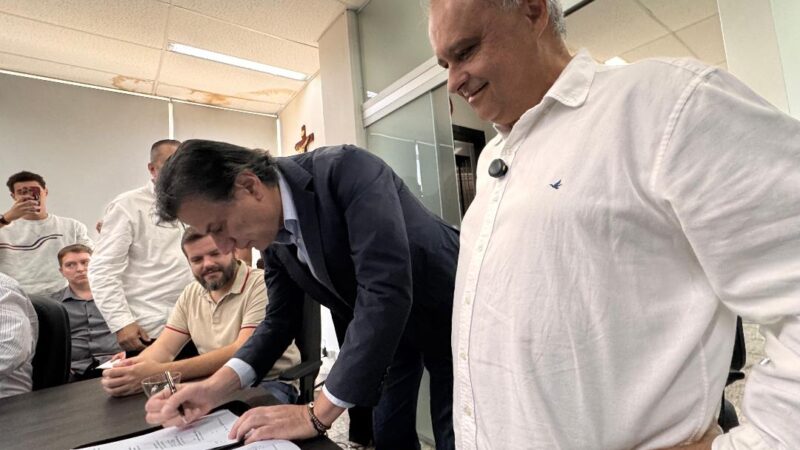 Pedra Negra assina contrato e começa atividades no final do mês de setembro