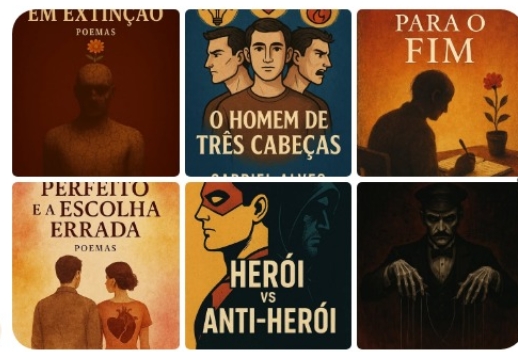 Escritor itaunense lança primeira coletânea de livros