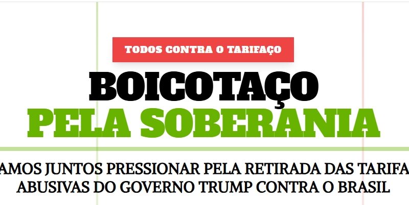 Campanha “Boicote pela Soberania” mobiliza brasileiros a deixar de comprar produtos dos EUA; veja a lista