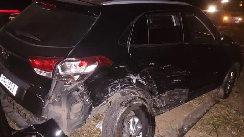 Vídeo: acidente na MG 050 envolvendo dois veículos deixa seis pessoas feridas