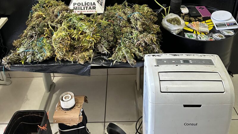 Vídeo: Polícia Militar desmantela laboratório de drogas e prende dois suspeitos em Pará de Minas
