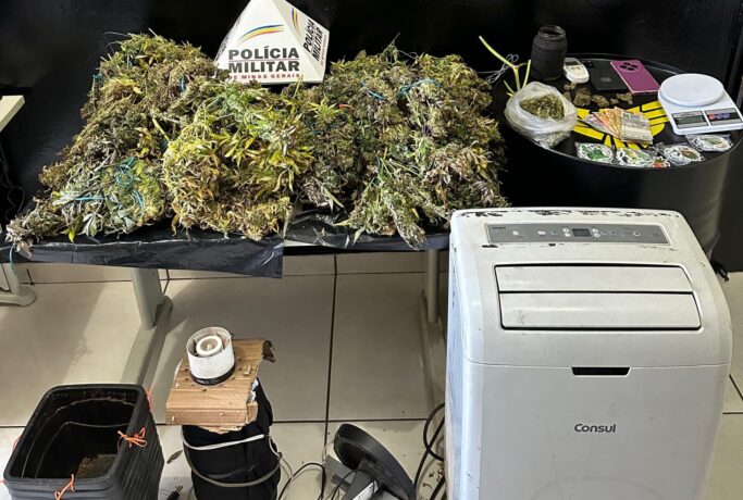 Vídeo: Polícia Militar desmantela laboratório de drogas e prende dois suspeitos em Pará de Minas