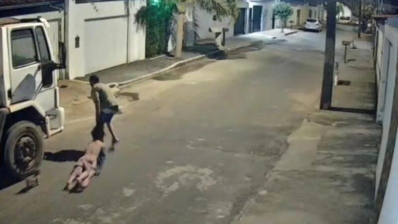 Vídeo: homem flagrado arrastando mulher é preso pela PCMG em Uberlândia
