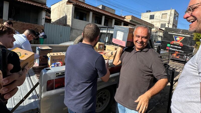 Crediuna arrecada 4.600 mil litros de leite para famílias atendidas pelos CRAS de Itaúna