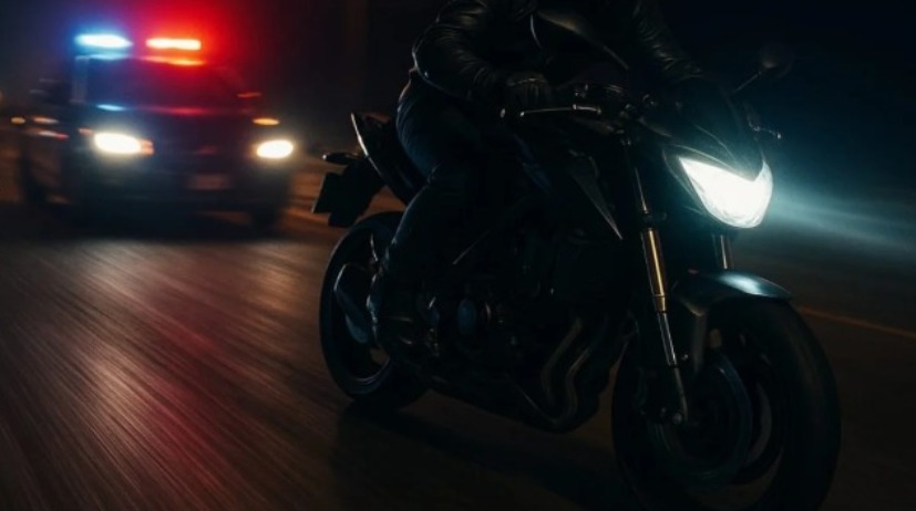 Motociclista praticando “grau” é flagrado pela PM na avenida Jove Soares