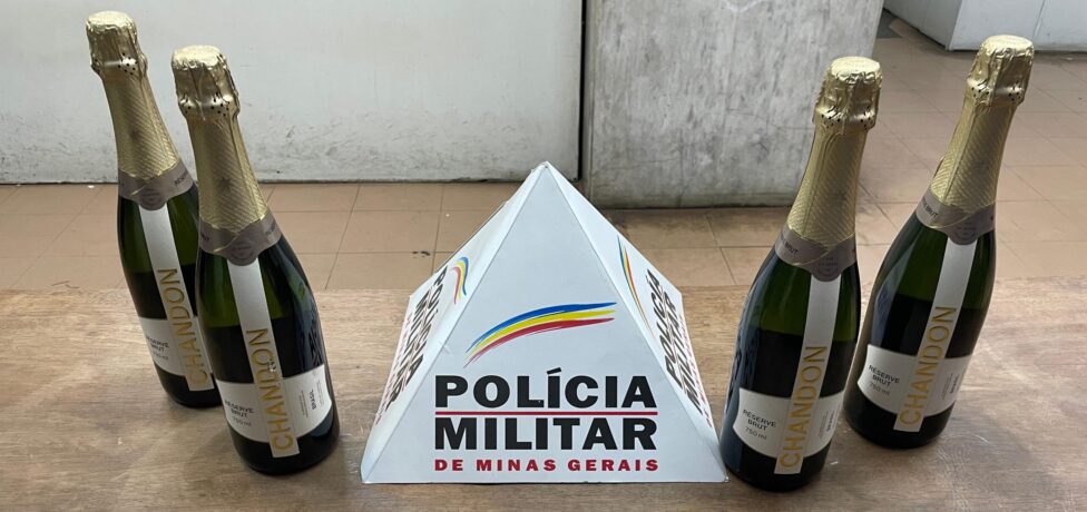 Homem furta bebidas e acaba preso pela PM