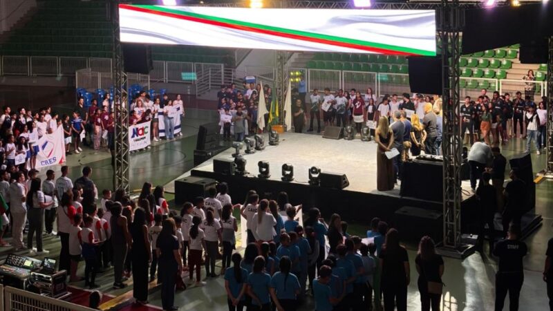 Os Jogos Escolares de Itaúna 2025 estão abertos com 12 modalidades esportivas