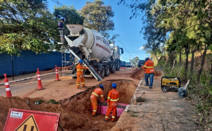 SAAE pede atenção à sinalização feita nas ruas em suas obras