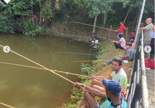 Tá estressado? Vai para o Parque Cordovil Fonseca pescar!