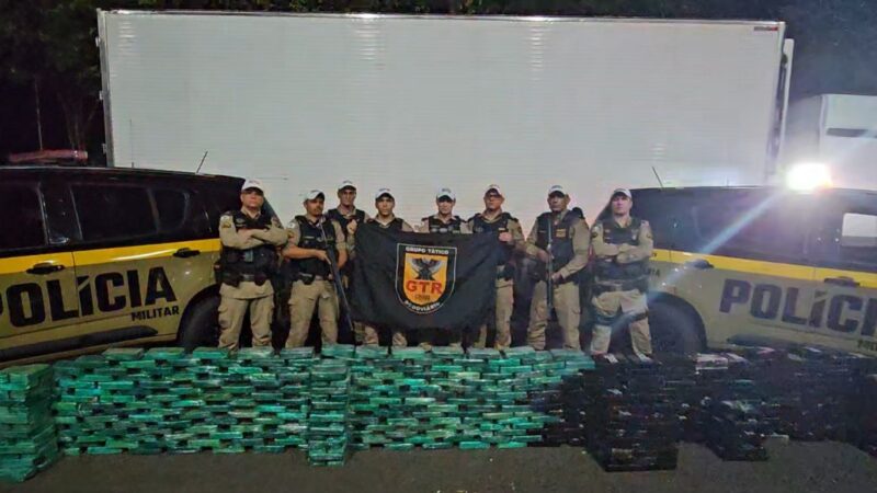 Vídeo: Polícia Rodoviária apreende R$ 100 milhões em cocaína pura em rodovia de Minas