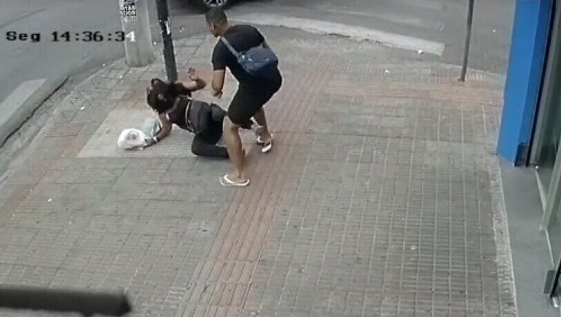 Vídeo: mulher é agredida até a morte com chutes e socos na cabeça pelo companheiro