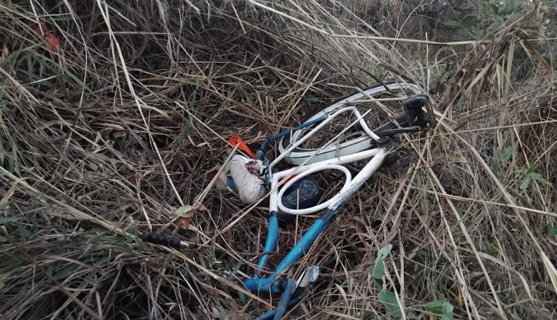 Ciclista morre em colisão na BR-262 e motorista do carro foge do local do acidente