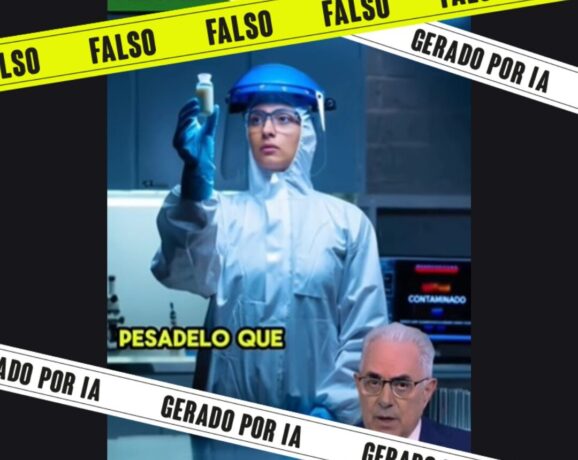 Vídeo com notícia de leite contaminado com metanol é falso, foi gerado com IA