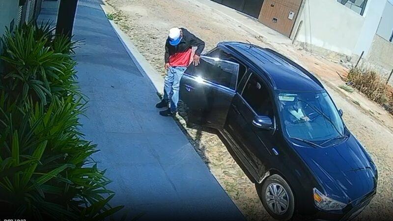 Vídeo: bandidos se passam por entregadores da Shopee e assaltam casa